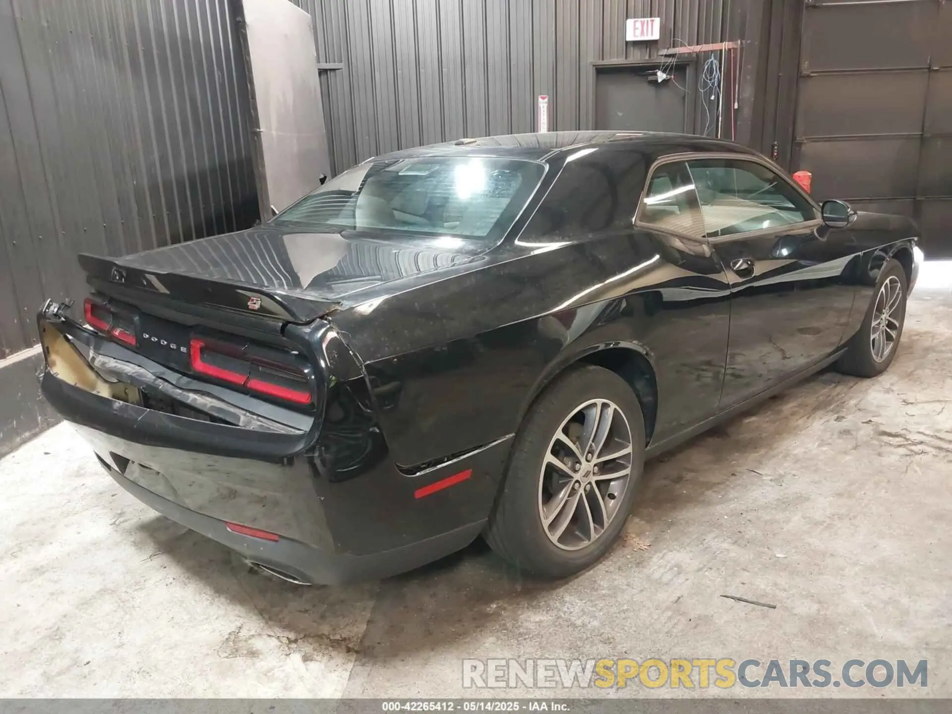 4 fotografías del automóvil dañado 2C3CDZGG8KH690379 DODGE CHALLENGER 2019