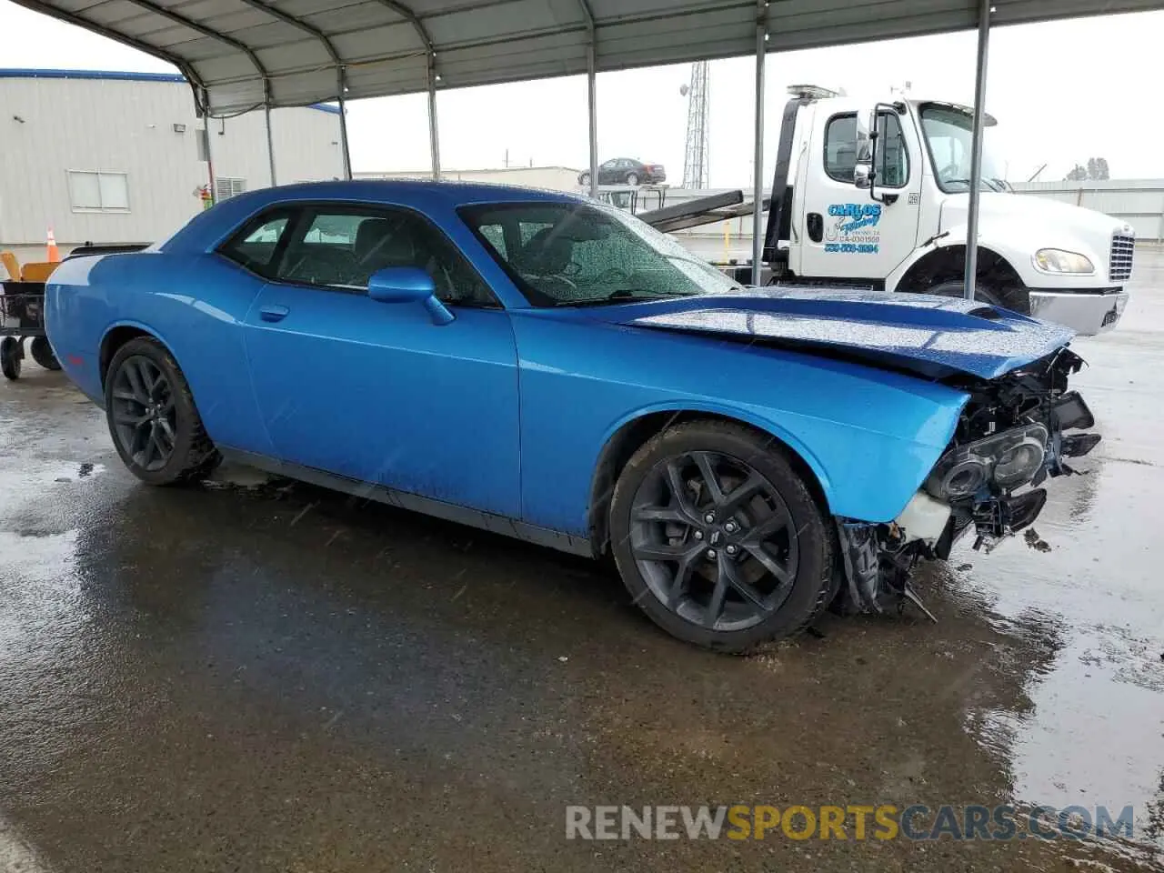 4 fotografías del automóvil dañado 2C3CDZJG1KH652582 DODGE CHALLENGER 2019