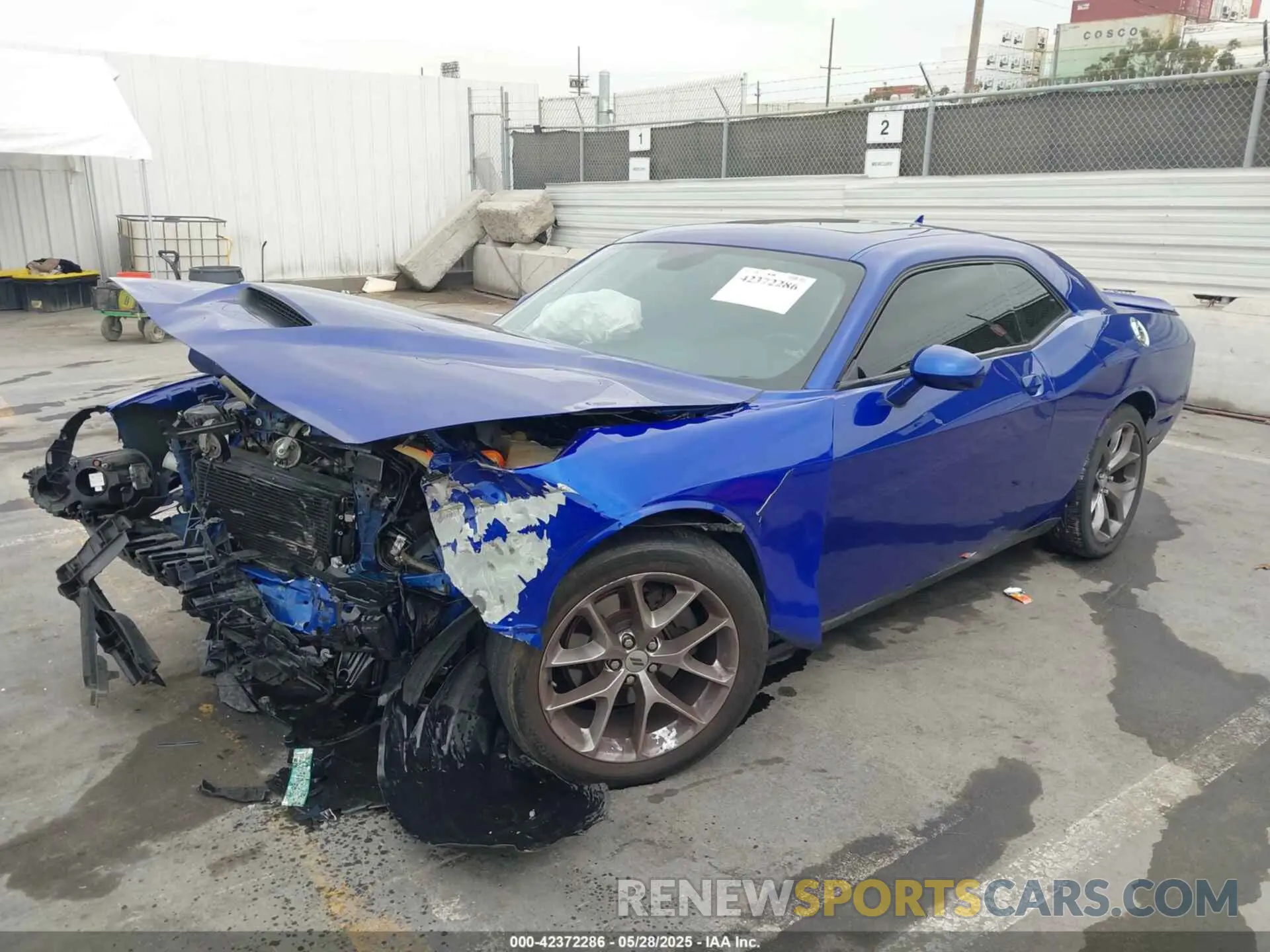 2 fotografías del automóvil dañado 2C3CDZJG2KH756398 DODGE CHALLENGER 2019