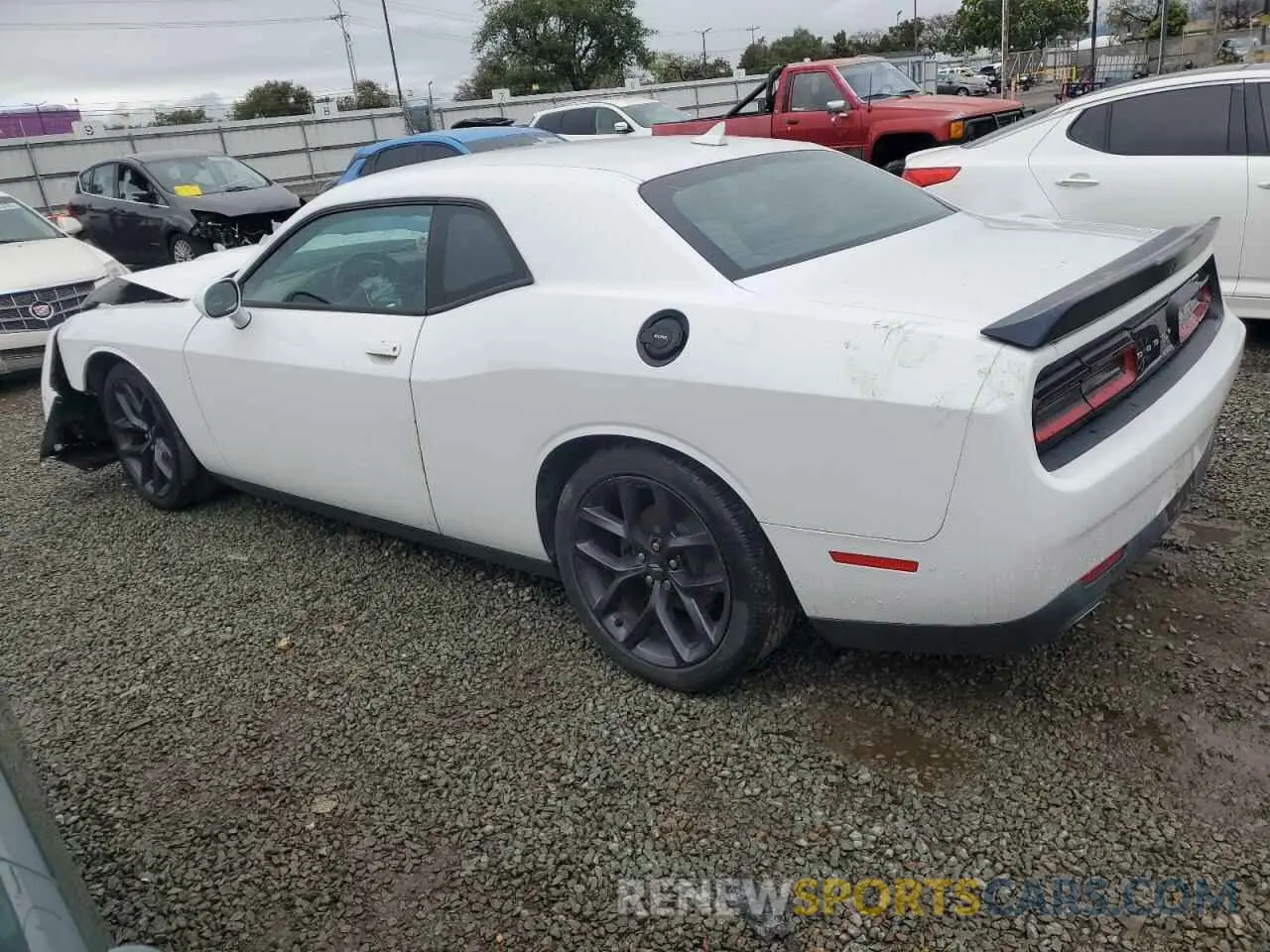 2 fotografías del automóvil dañado 2C3CDZJG9KH712852 DODGE CHALLENGER 2019