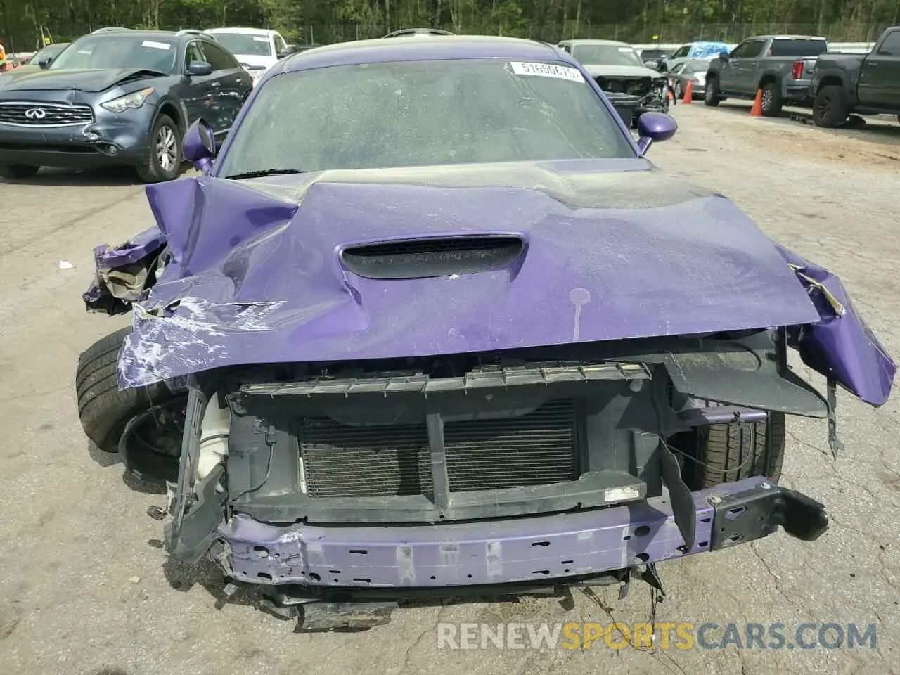 5 fotografías del automóvil dañado 2C3CDZKG3KH637368 DODGE CHALLENGER 2019