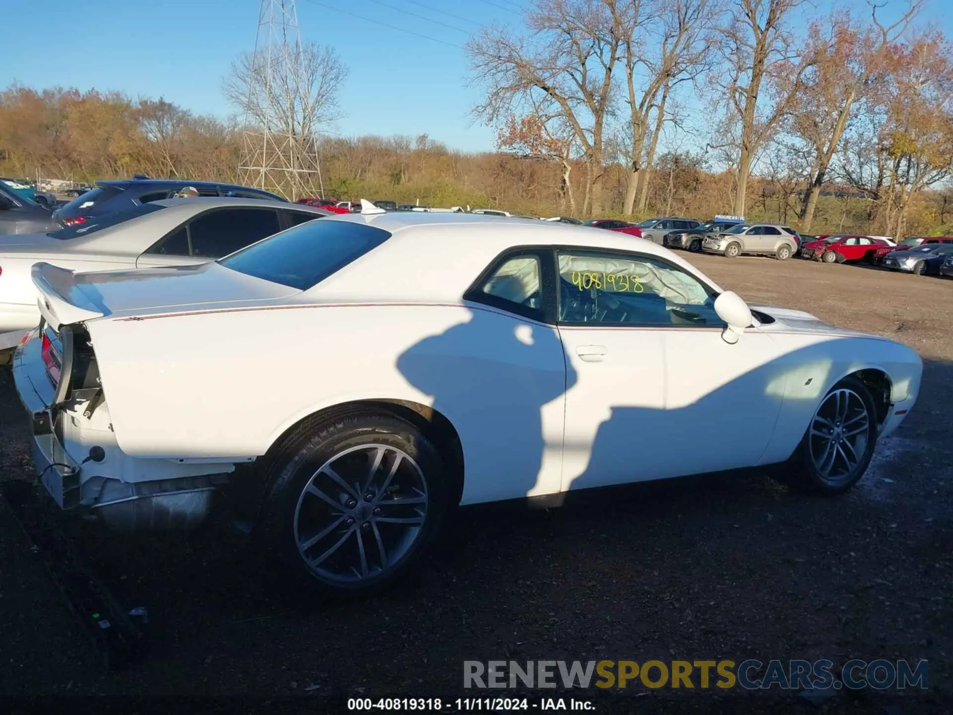 14 fotografías del automóvil dañado 2C3CDZKG7KH517637 DODGE CHALLENGER 2019