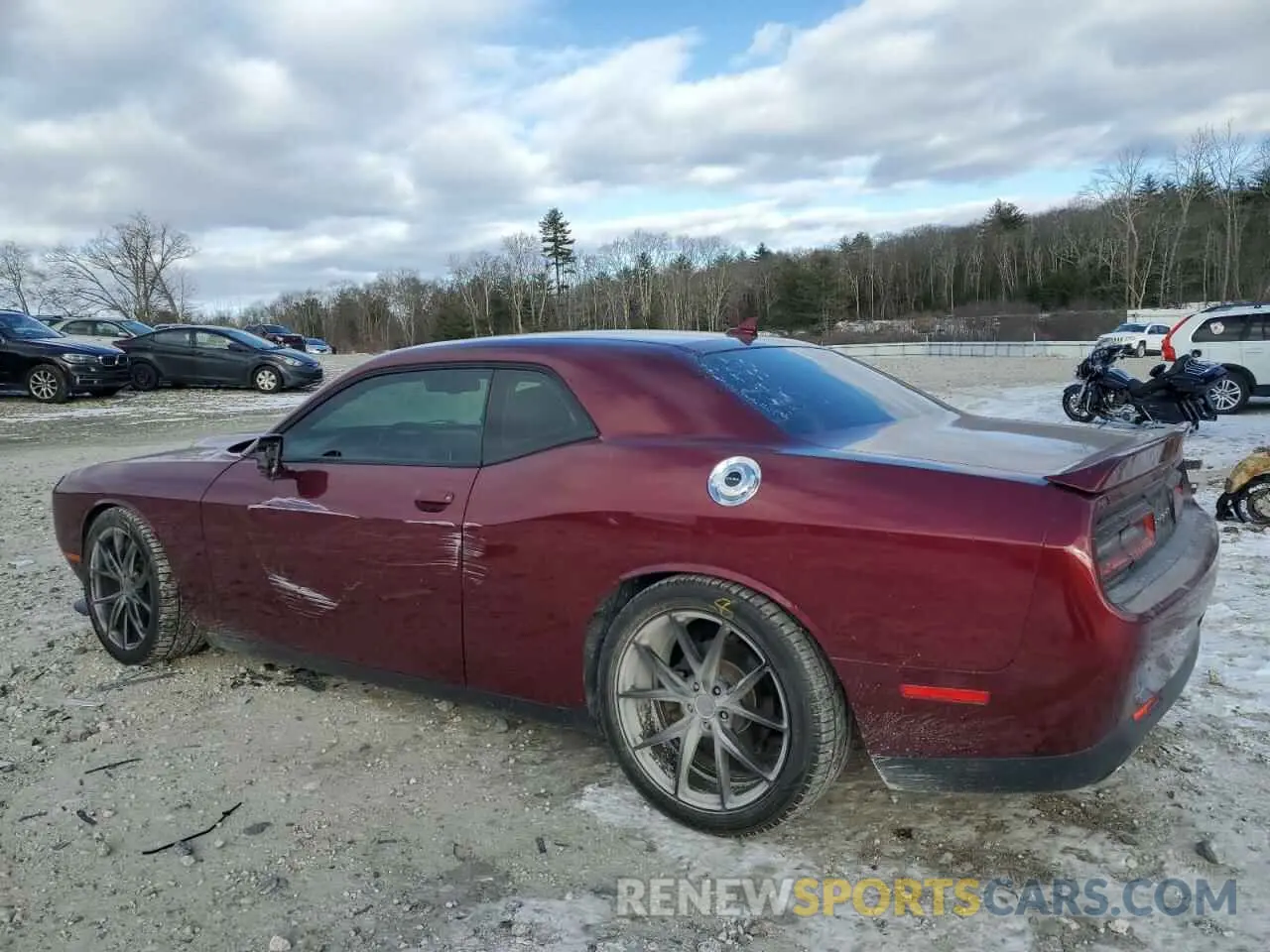 2 fotografías del automóvil dañado 2C3CDZKG7KH624218 DODGE CHALLENGER 2019