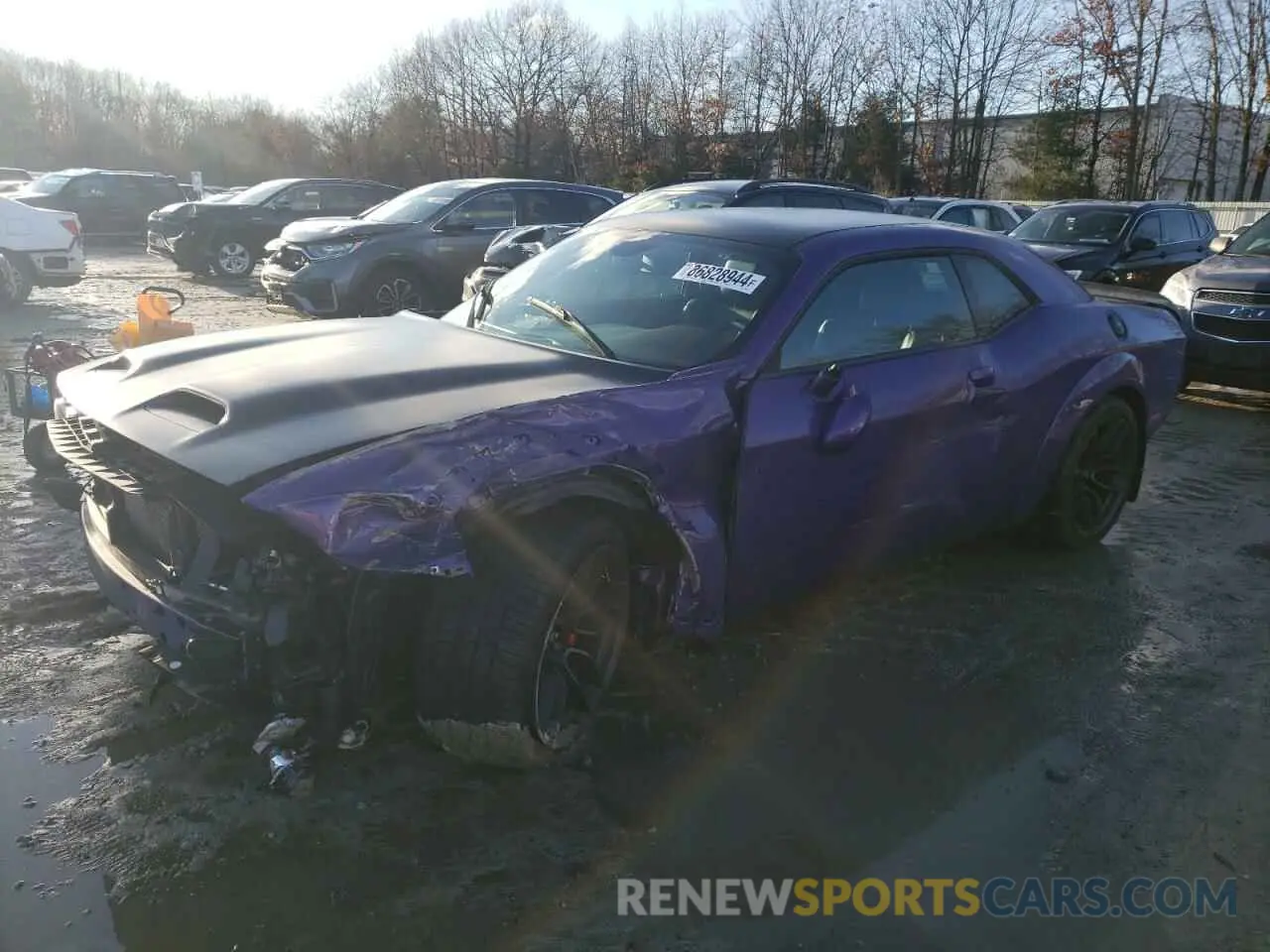 1 fotografías del automóvil dañado 2C3CDZL92KH579723 DODGE CHALLENGER 2019