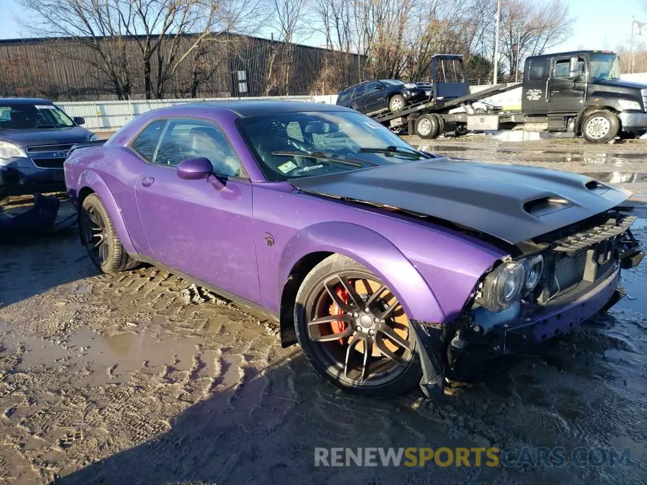 4 fotografías del automóvil dañado 2C3CDZL92KH579723 DODGE CHALLENGER 2019