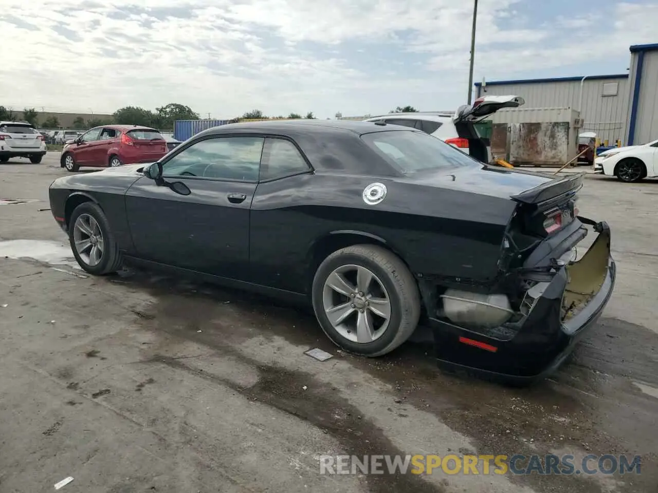 2 fotografías del automóvil dañado 2C3CDZAG0LH125585 DODGE CHALLENGER 2020
