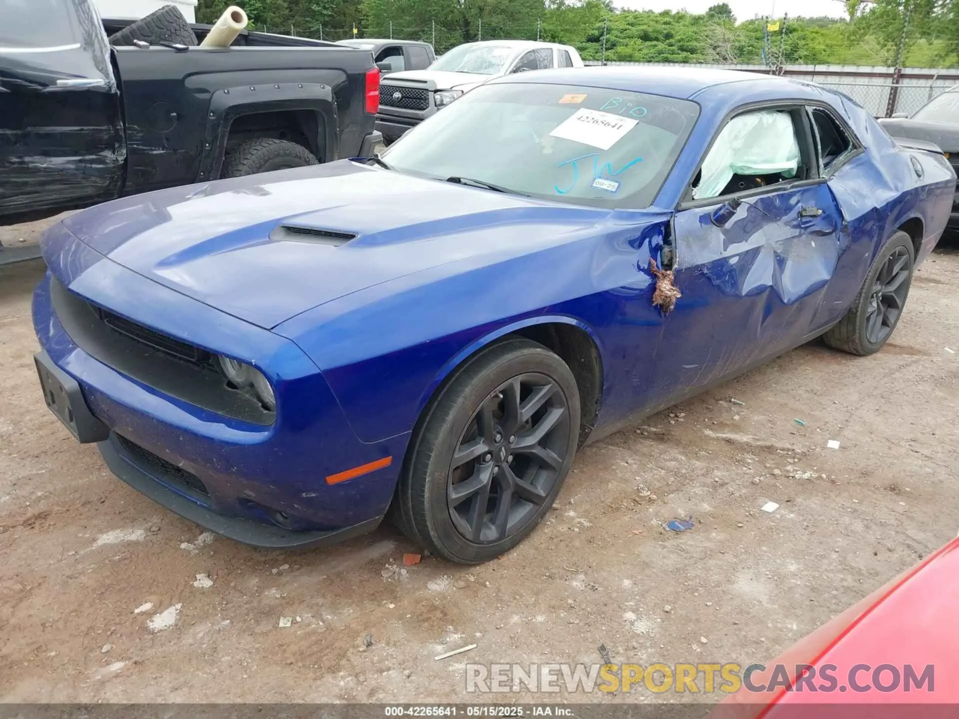2 fotografías del automóvil dañado 2C3CDZAG0LH214878 DODGE CHALLENGER 2020