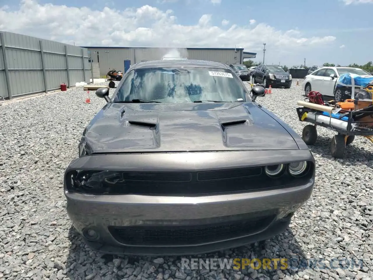 5 fotografías del automóvil dañado 2C3CDZAG1LH210807 DODGE CHALLENGER 2020