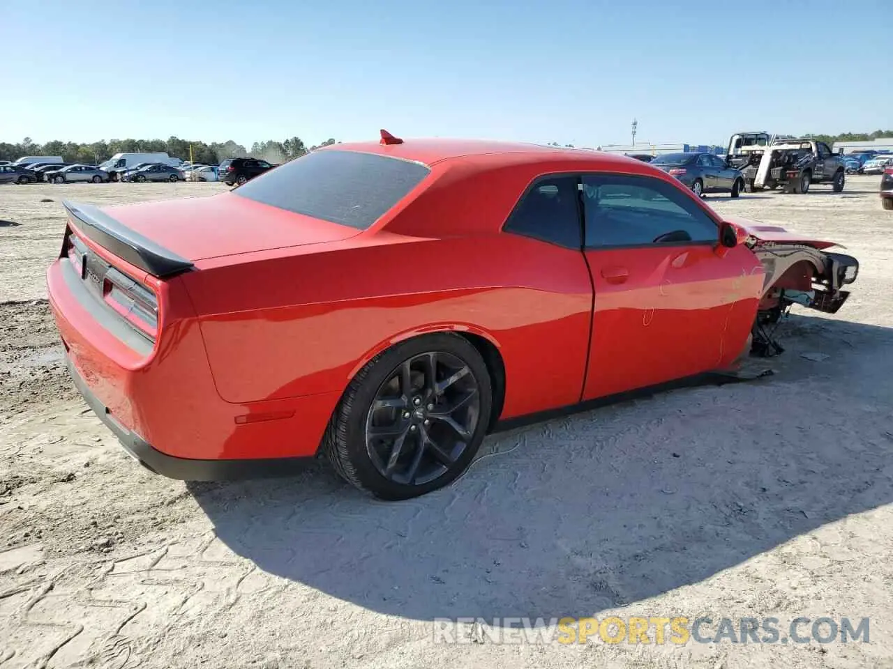 3 fotografías del automóvil dañado 2C3CDZAG2LH113504 DODGE CHALLENGER 2020