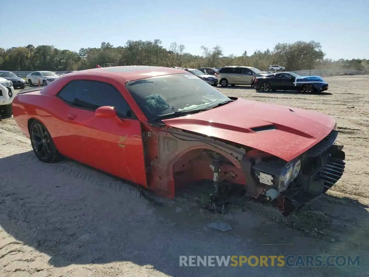 4 fotografías del automóvil dañado 2C3CDZAG2LH113504 DODGE CHALLENGER 2020
