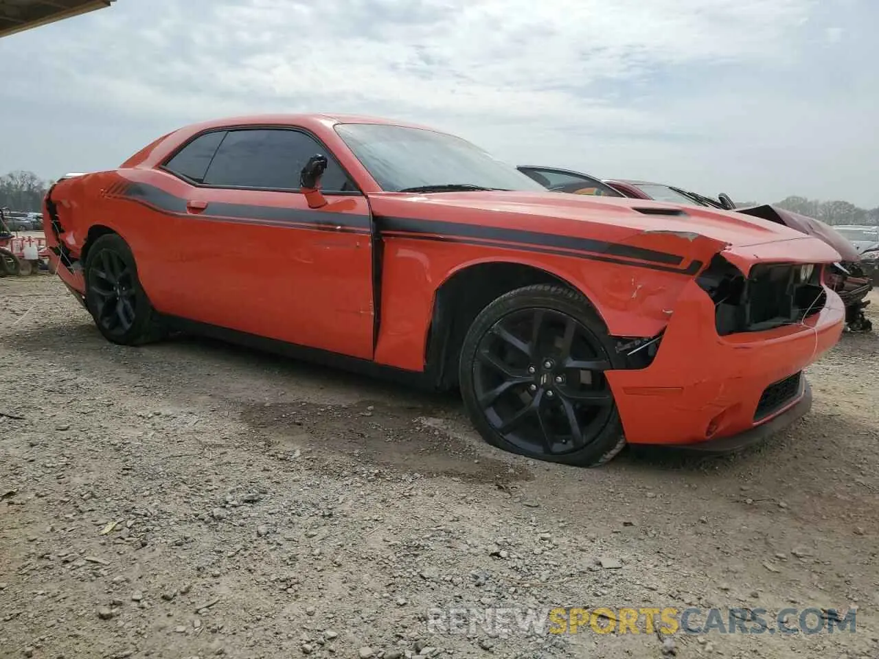 4 fotografías del automóvil dañado 2C3CDZAG2LH202019 DODGE CHALLENGER 2020