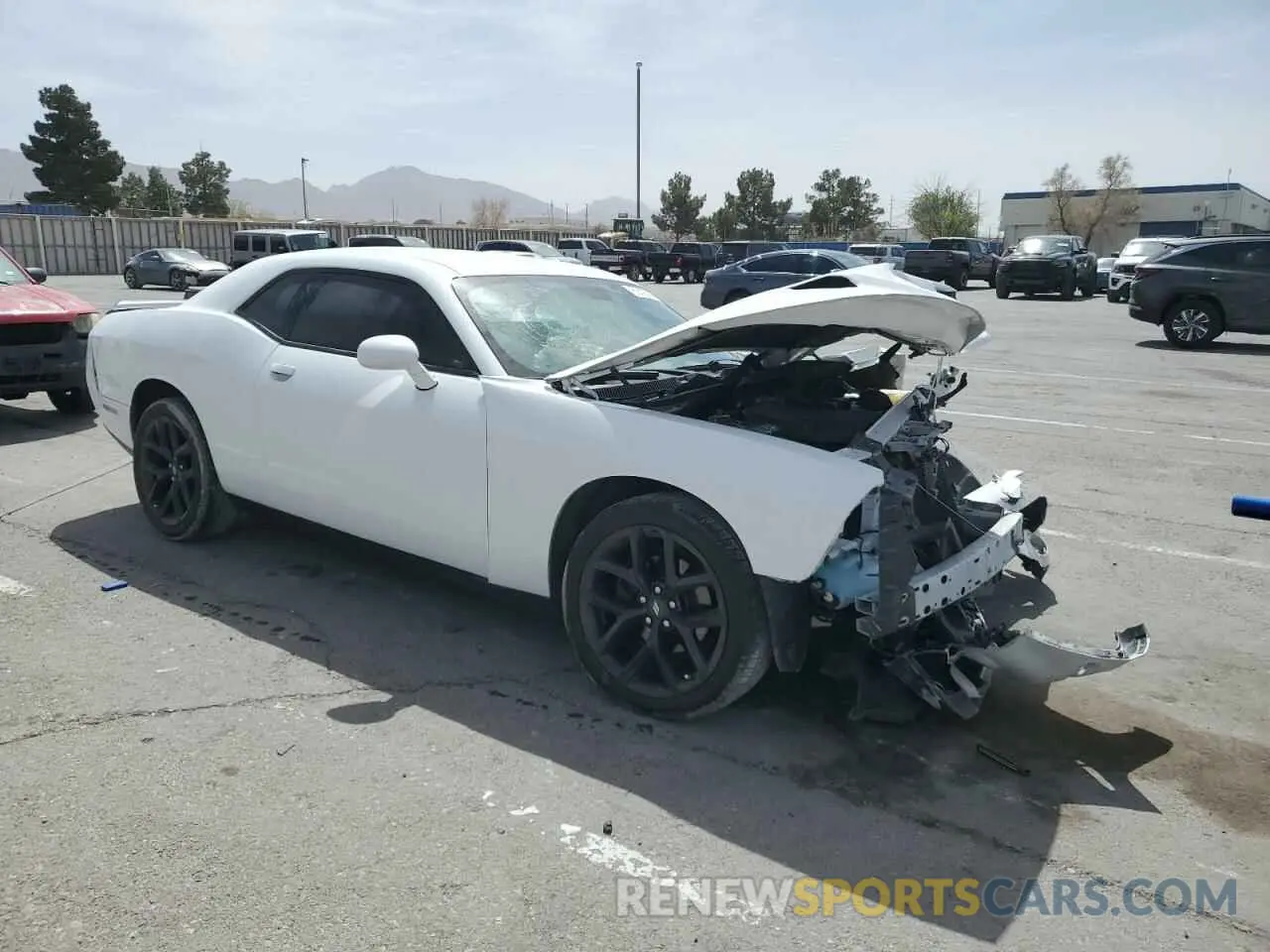 4 fotografías del automóvil dañado 2C3CDZAG5LH161482 DODGE CHALLENGER 2020