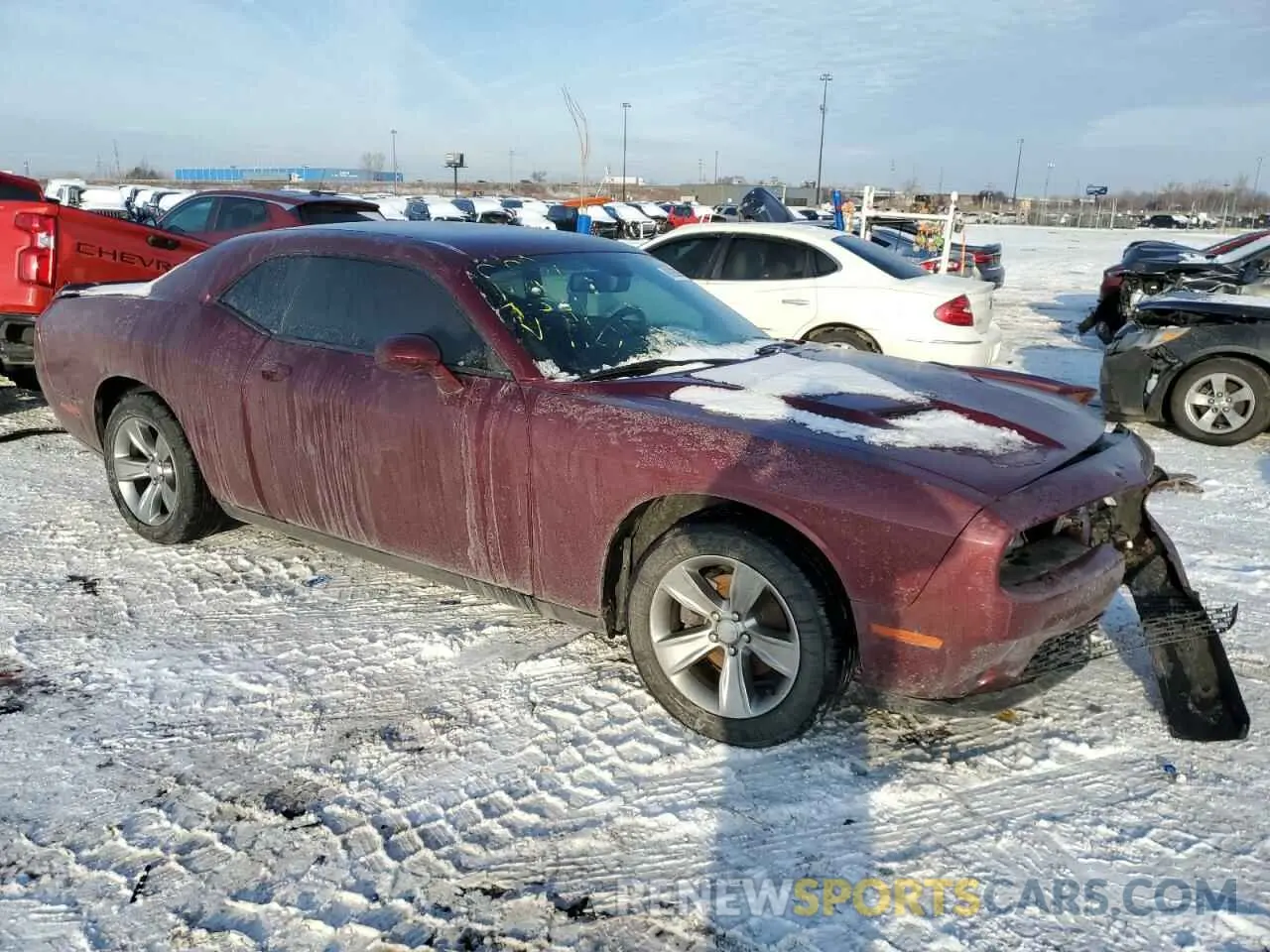 4 fotografías del automóvil dañado 2C3CDZAG5LH222491 DODGE CHALLENGER 2020