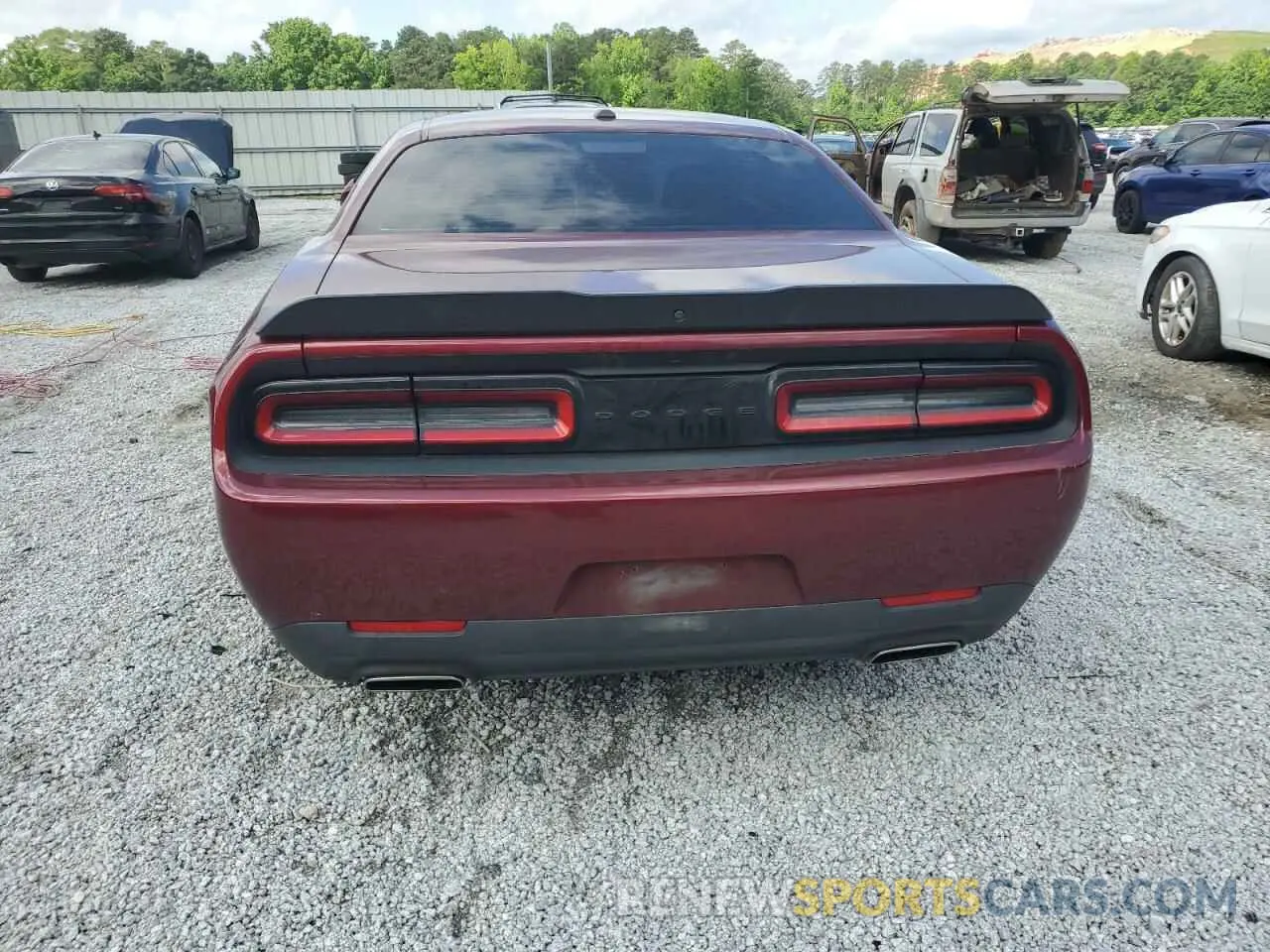 6 fotografías del automóvil dañado 2C3CDZAGXLH218226 DODGE CHALLENGER 2020