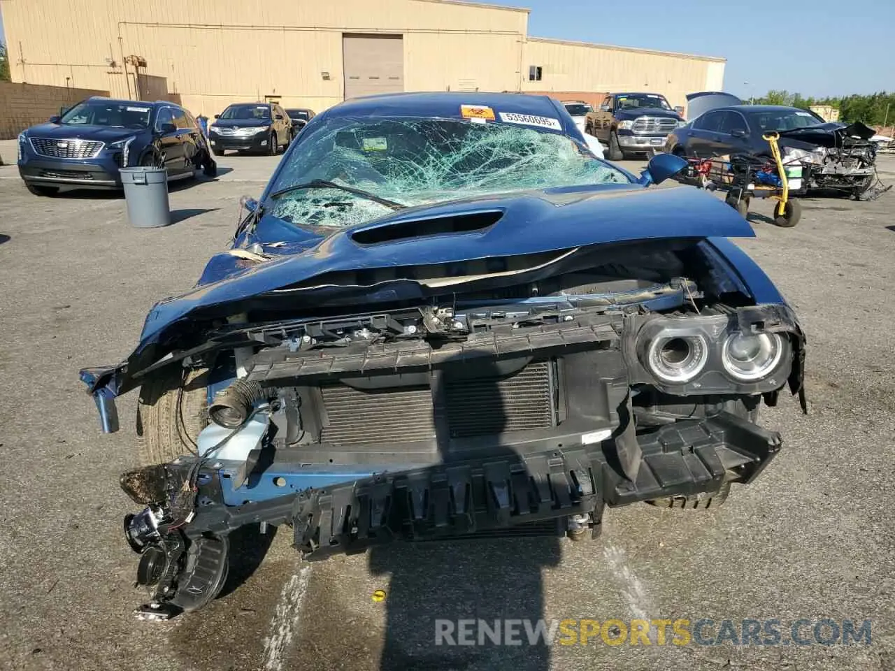 5 fotografías del automóvil dañado 2C3CDZBT2LH161726 DODGE CHALLENGER 2020