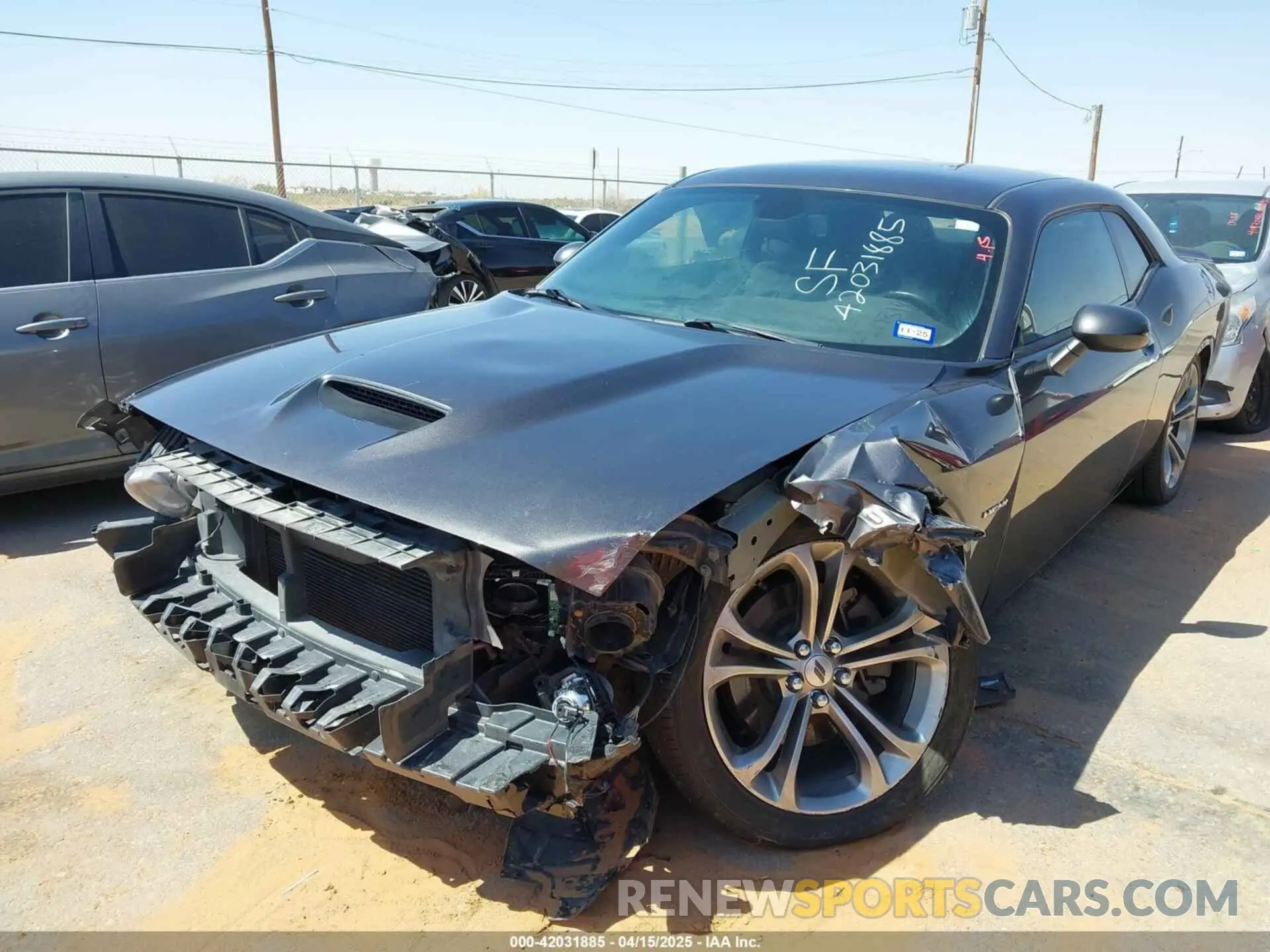 6 fotografías del automóvil dañado 2C3CDZBT4LH118375 DODGE CHALLENGER 2020