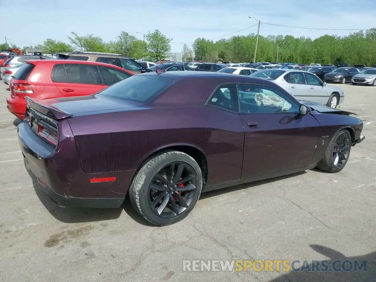 3 fotografías del automóvil dañado 2C3CDZBT5LH191612 DODGE CHALLENGER 2020
