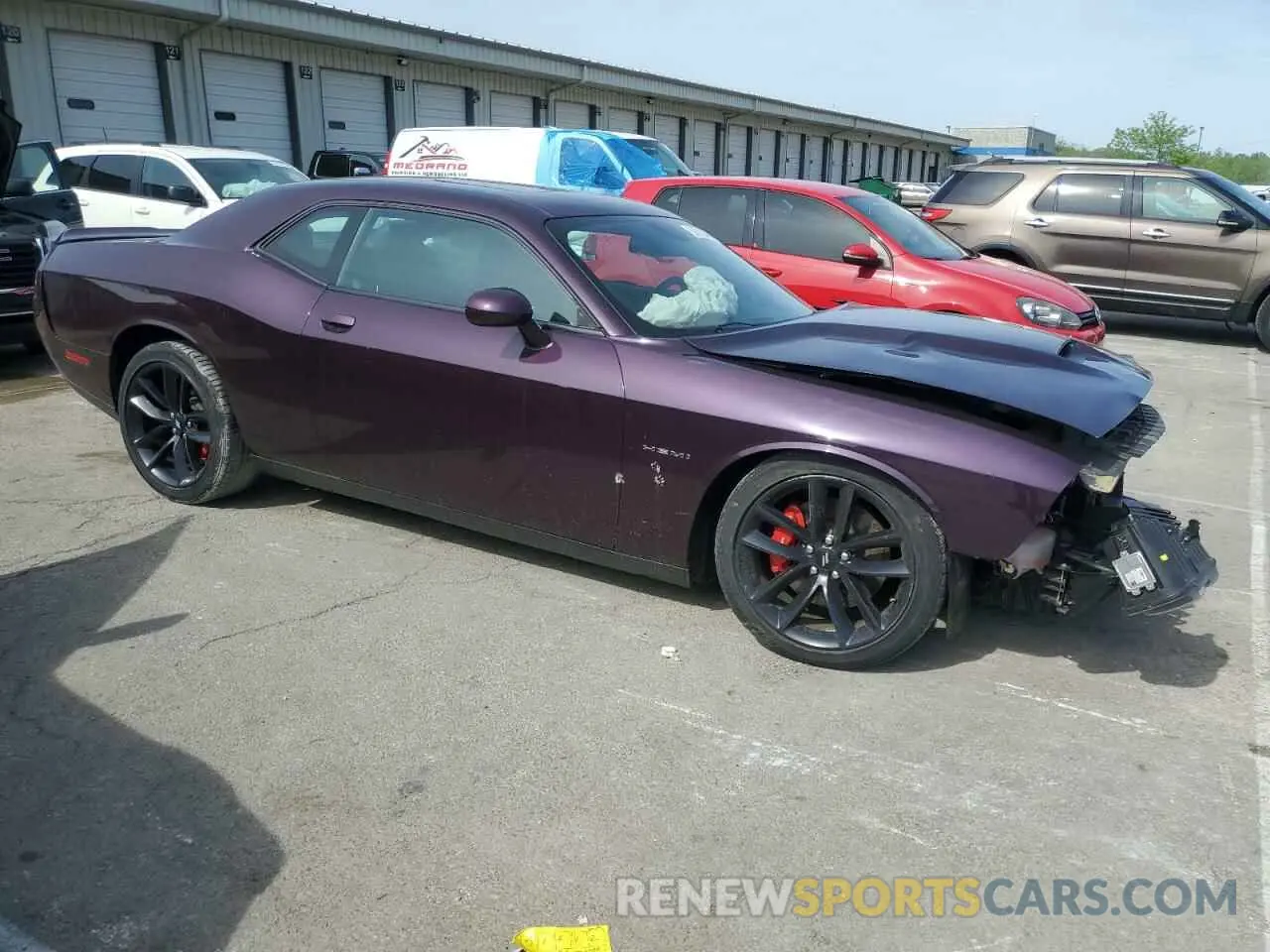 4 fotografías del automóvil dañado 2C3CDZBT5LH191612 DODGE CHALLENGER 2020