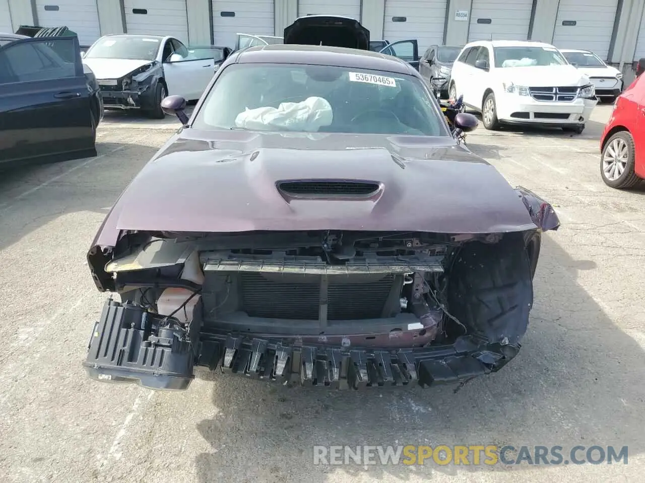 5 fotografías del automóvil dañado 2C3CDZBT5LH191612 DODGE CHALLENGER 2020