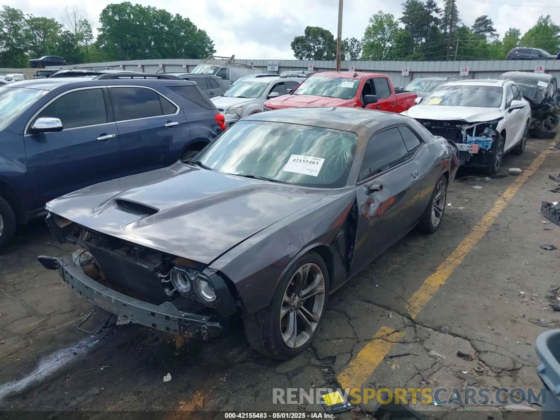 6 fotografías del automóvil dañado 2C3CDZBT8LH118265 DODGE CHALLENGER 2020