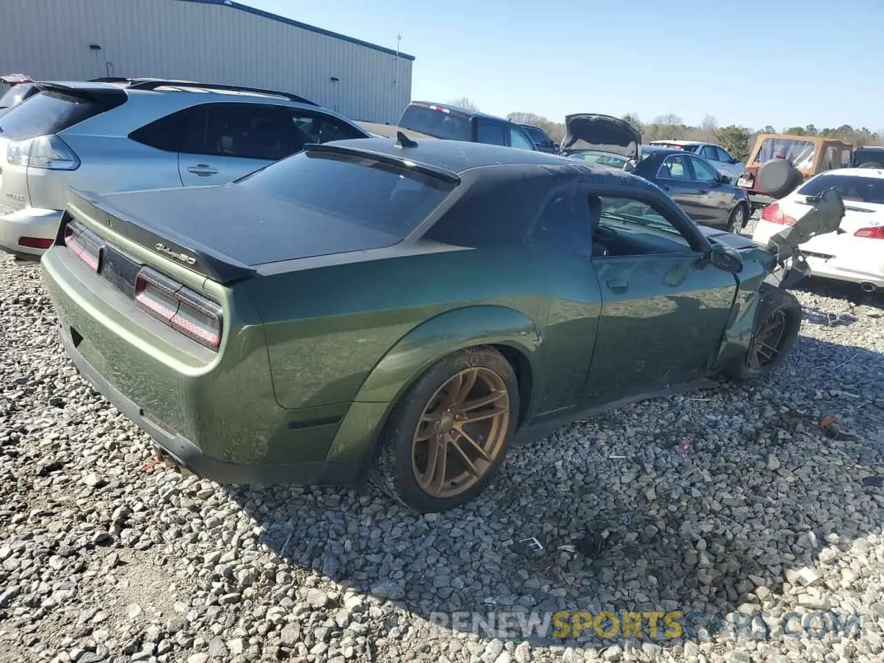 3 fotografías del automóvil dañado 2C3CDZFJ1LH203411 DODGE CHALLENGER 2020