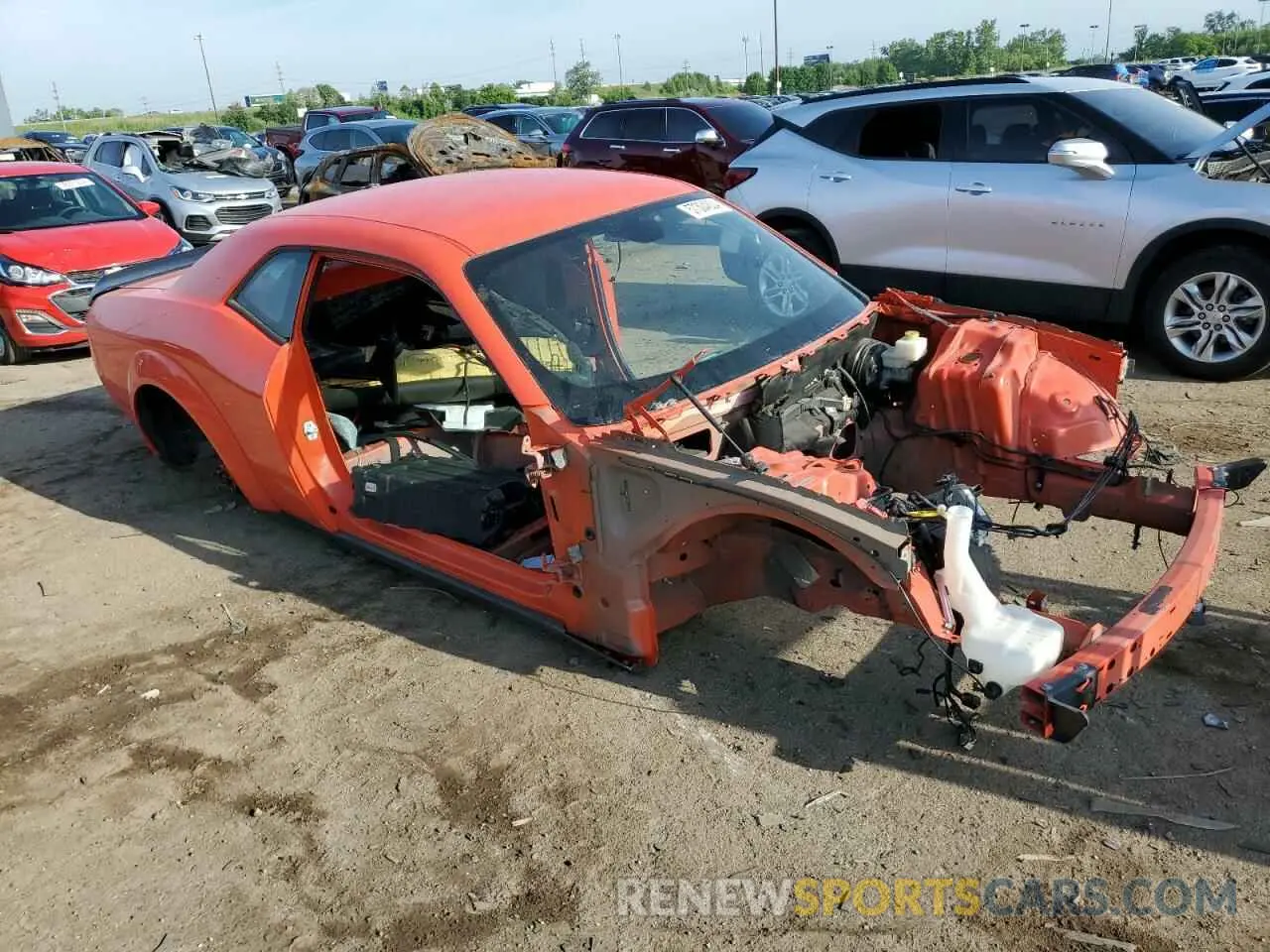 4 fotografías del automóvil dañado 2C3CDZFJ2LH124958 DODGE CHALLENGER 2020