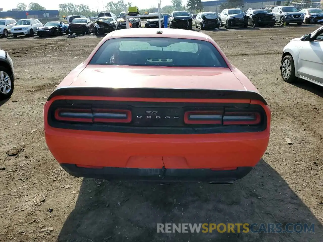 6 fotografías del automóvil dañado 2C3CDZFJ2LH124958 DODGE CHALLENGER 2020