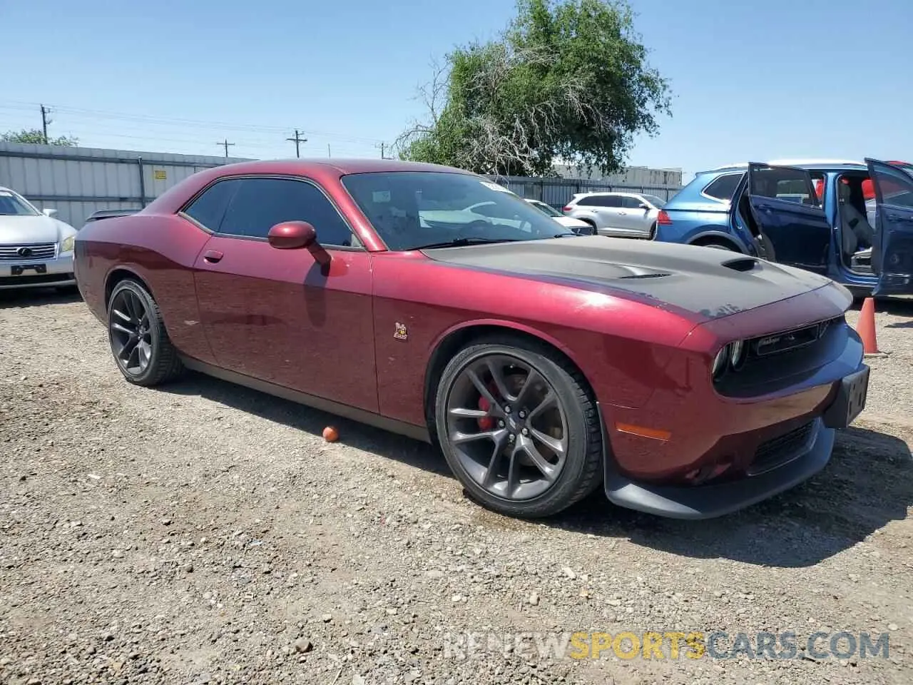 4 fotografías del automóvil dañado 2C3CDZFJ5LH132648 DODGE CHALLENGER 2020