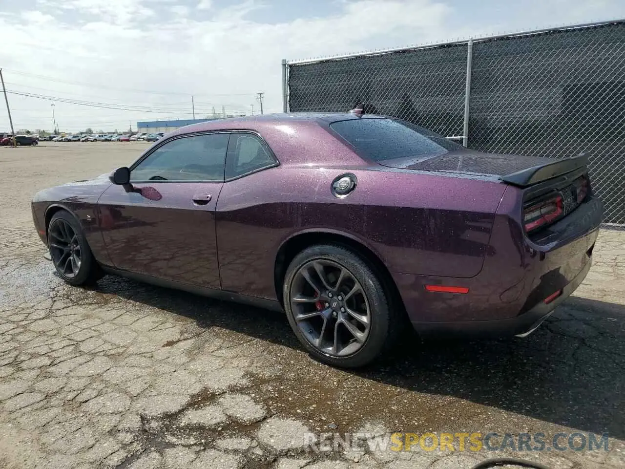 2 fotografías del automóvil dañado 2C3CDZFJ6LH181809 DODGE CHALLENGER 2020