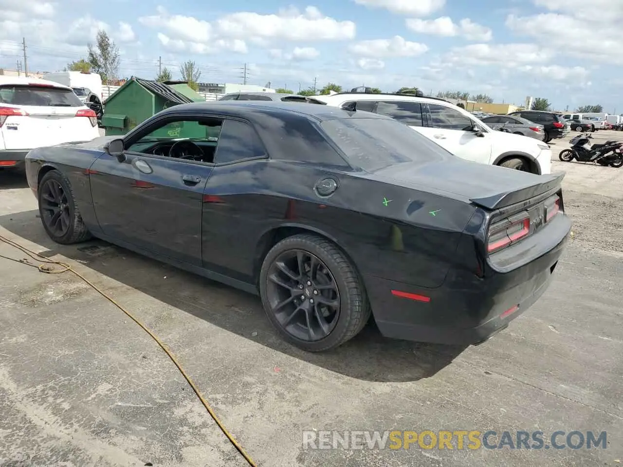 2 fotografías del automóvil dañado 2C3CDZFJXLH123329 DODGE CHALLENGER 2020