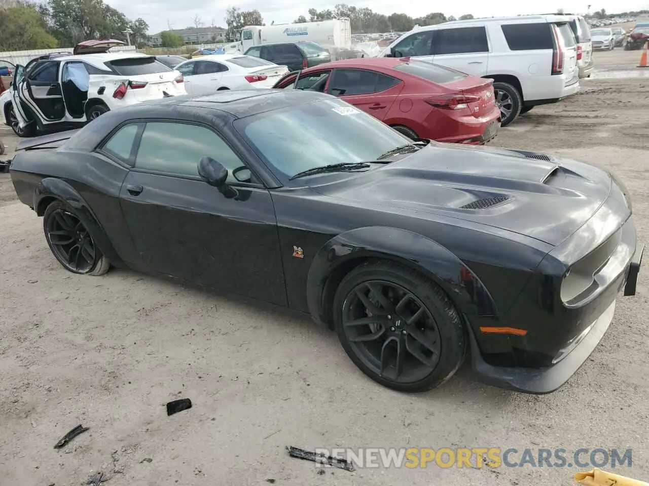 4 fotografías del automóvil dañado 2C3CDZFJXLH226945 DODGE CHALLENGER 2020