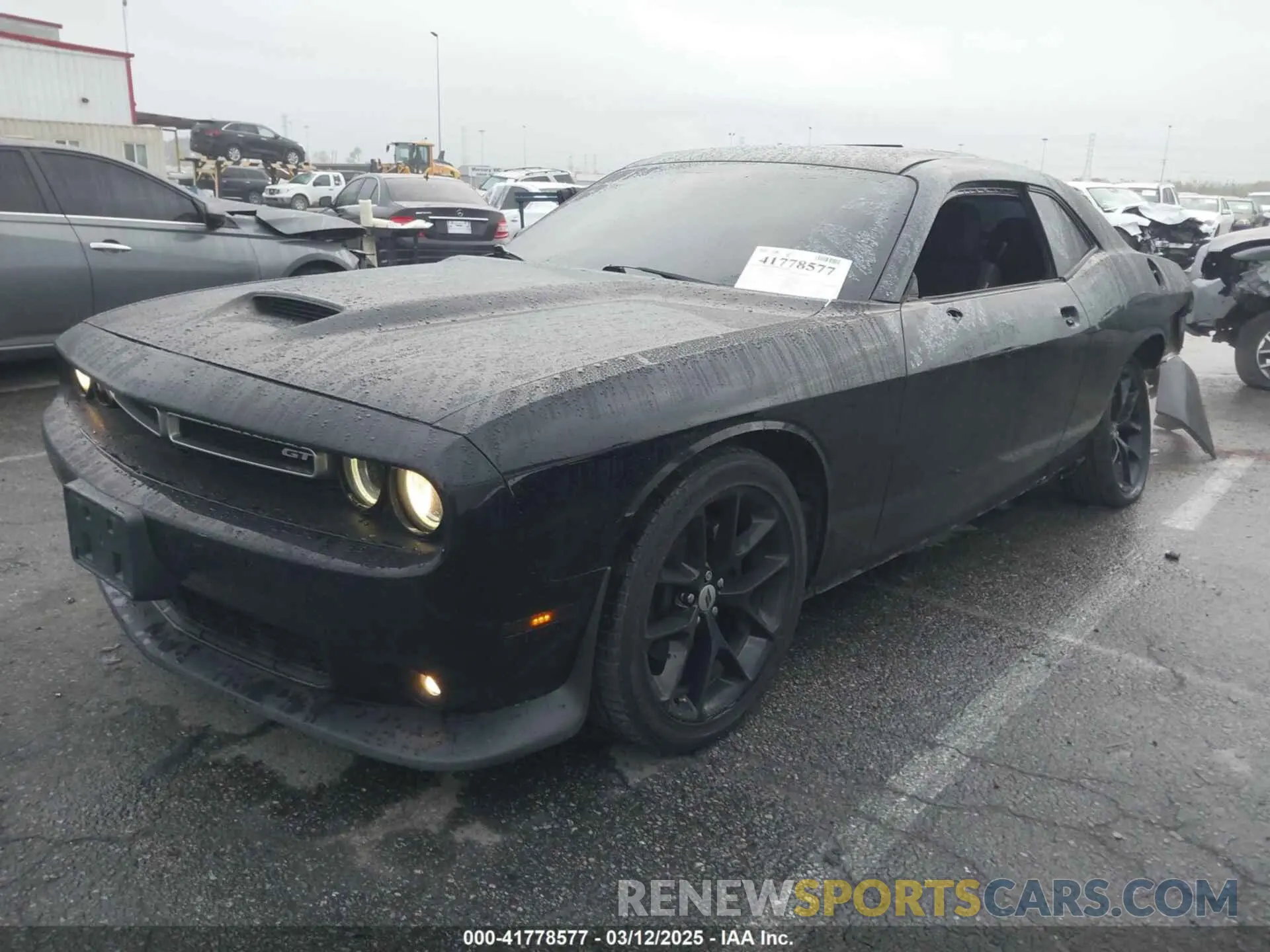 2 fotografías del automóvil dañado 2C3CDZJG2LH173024 DODGE CHALLENGER 2020