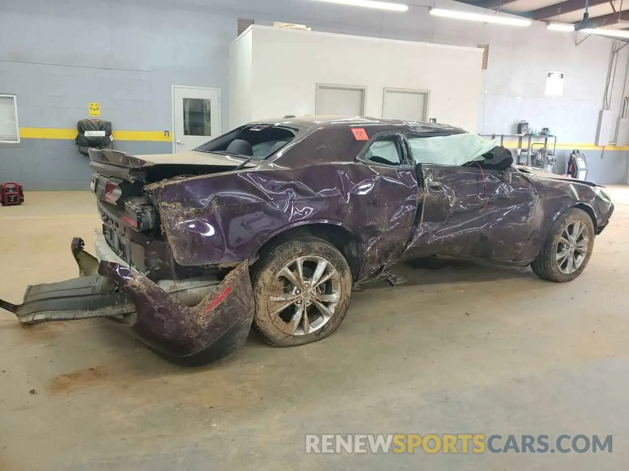 3 fotografías del automóvil dañado 2C3CDZKG6LH176250 DODGE CHALLENGER 2020