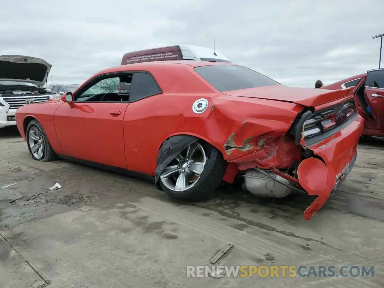2 fotografías del automóvil dañado 2C3CDZAG0MH538530 DODGE CHALLENGER 2021
