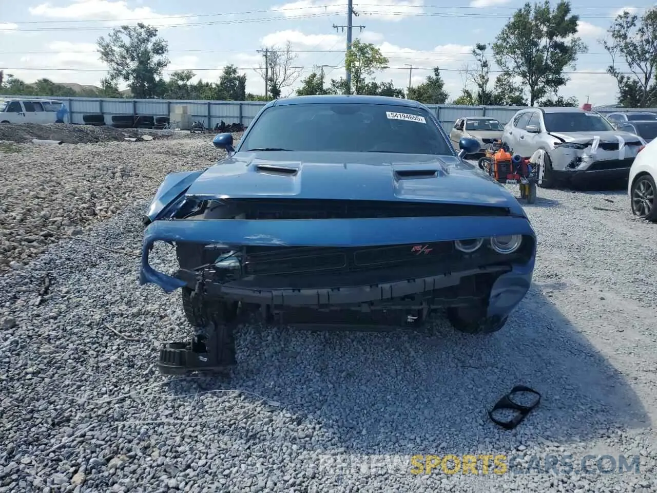 5 fotografías del automóvil dañado 2C3CDZAG1MH572671 DODGE CHALLENGER 2021