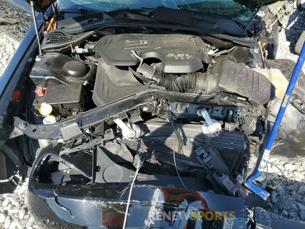 11 fotografías del automóvil dañado 2C3CDZAG2MH505643 DODGE CHALLENGER 2021