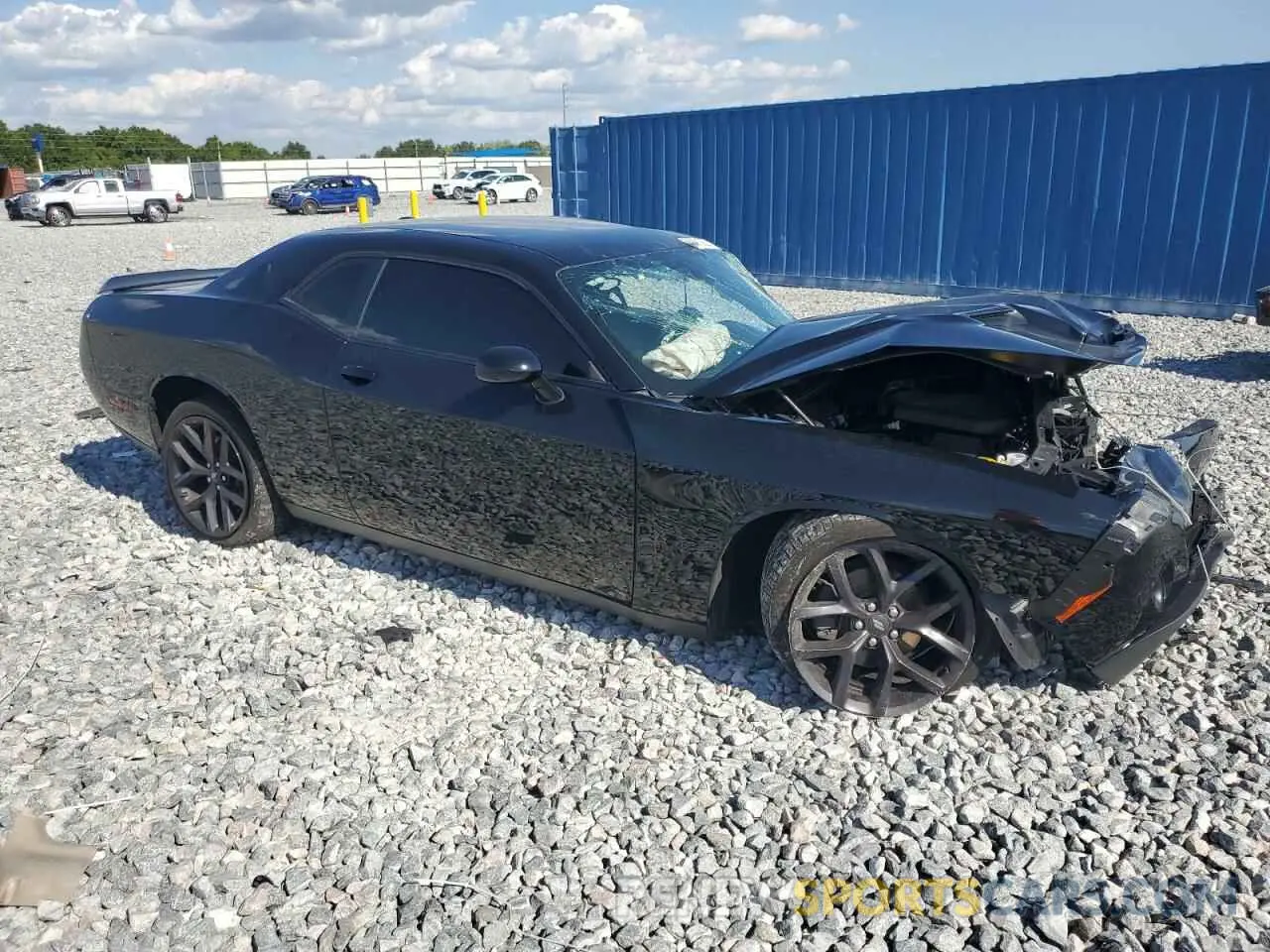 4 fotografías del automóvil dañado 2C3CDZAG2MH505643 DODGE CHALLENGER 2021