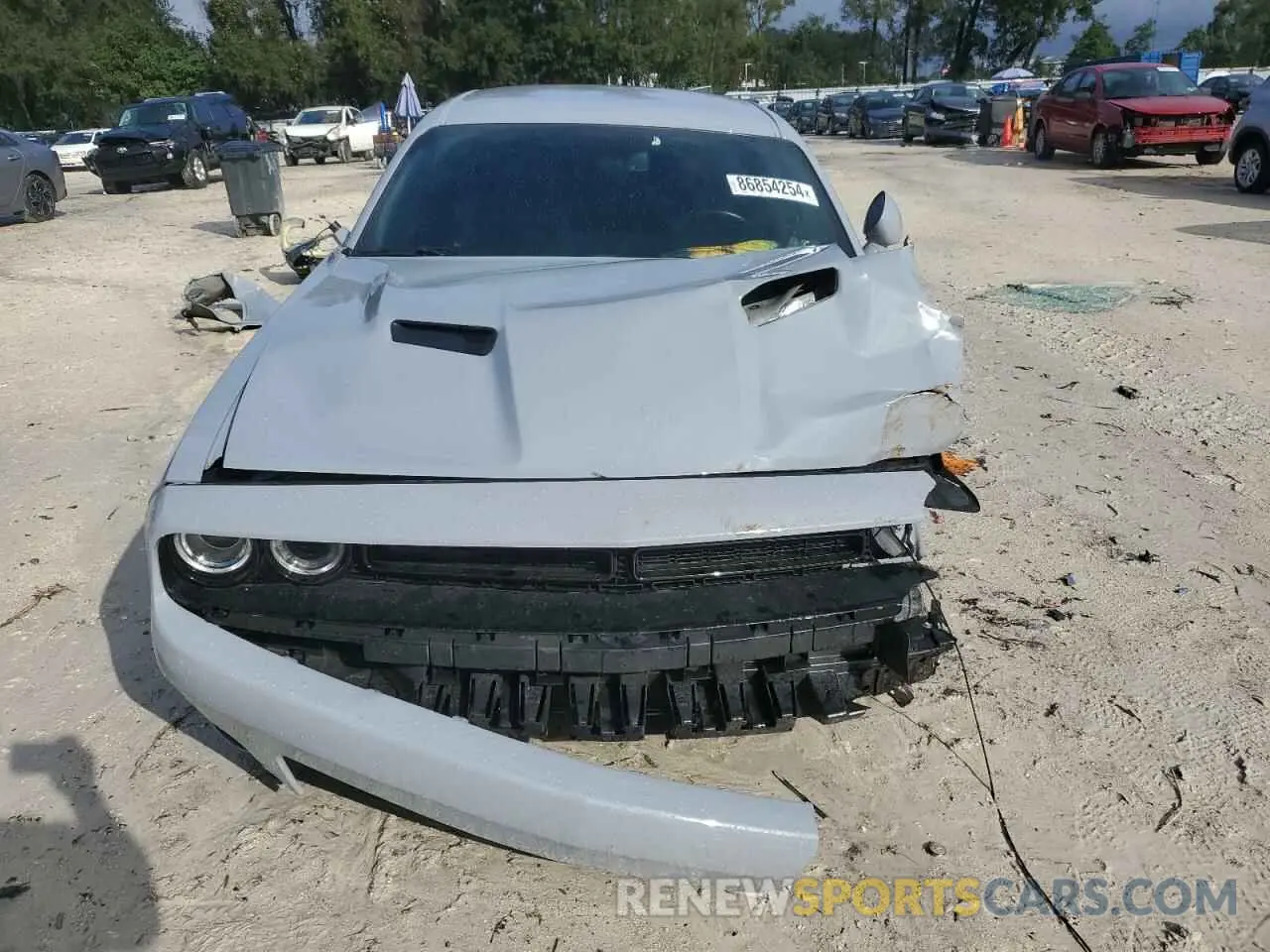 5 fotografías del automóvil dañado 2C3CDZAG2MH507165 DODGE CHALLENGER 2021