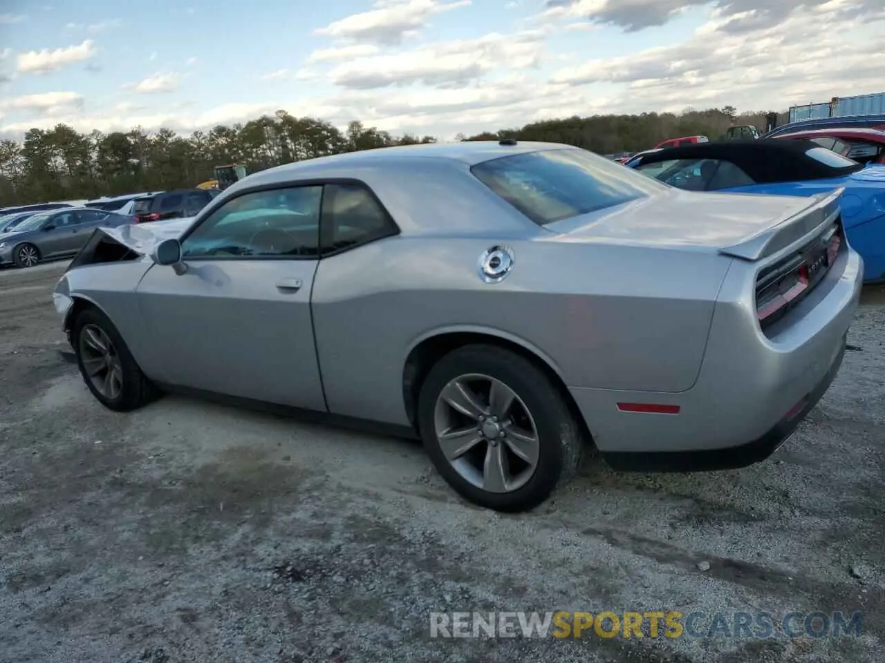 2 fotografías del automóvil dañado 2C3CDZAG2MH516786 DODGE CHALLENGER 2021
