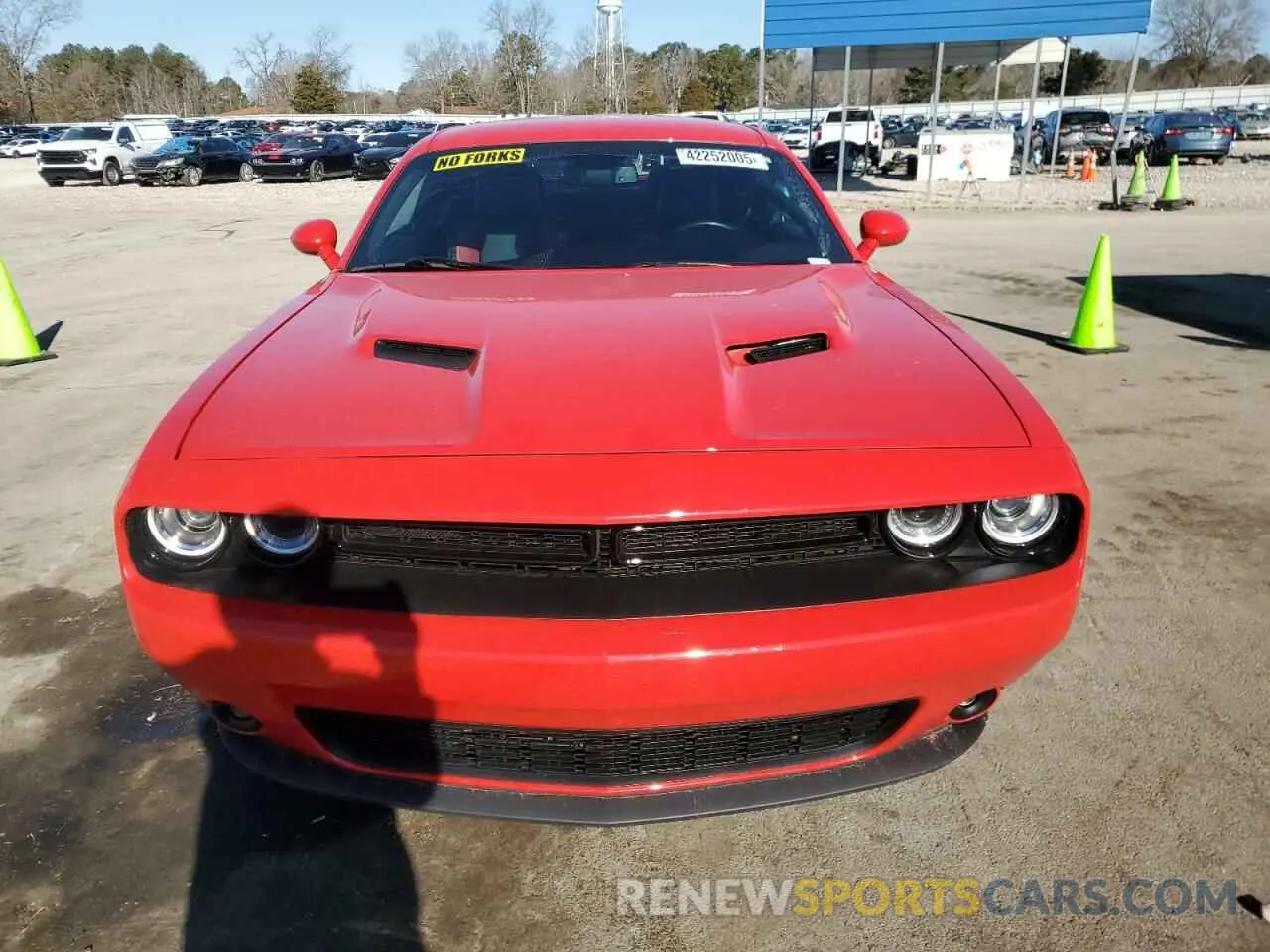 5 fotografías del automóvil dañado 2C3CDZAG3MH646138 DODGE CHALLENGER 2021