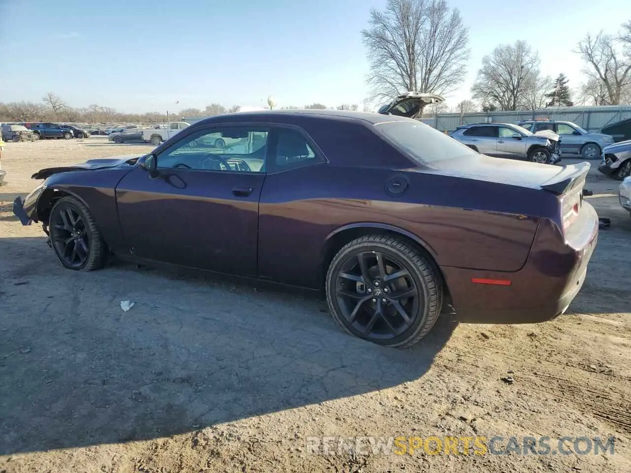 2 fotografías del automóvil dañado 2C3CDZAG4MH560224 DODGE CHALLENGER 2021