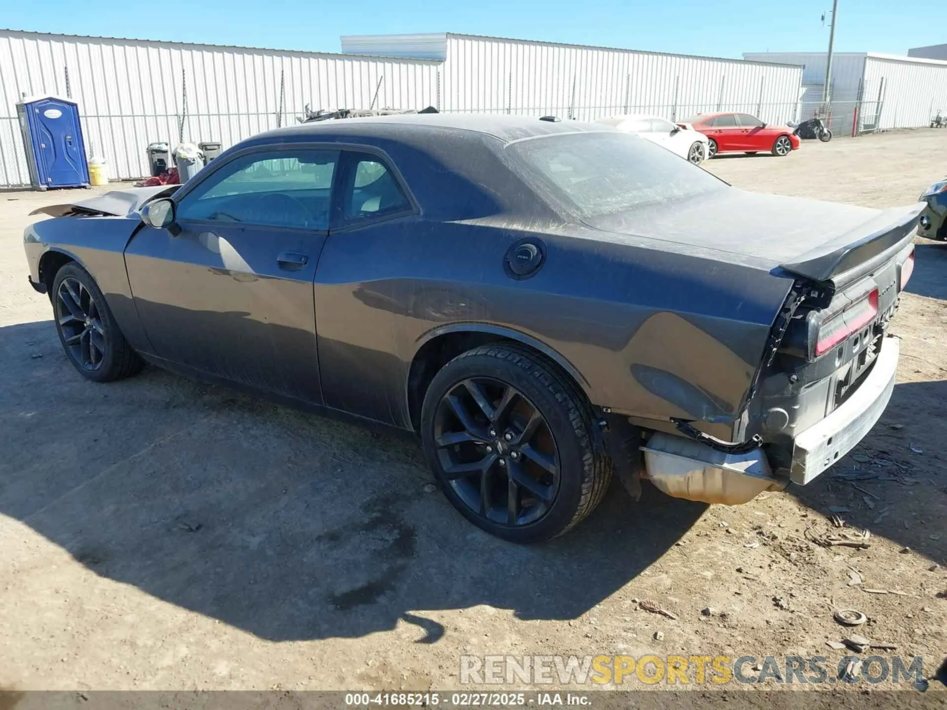 3 fotografías del automóvil dañado 2C3CDZAG4MH568307 DODGE CHALLENGER 2021