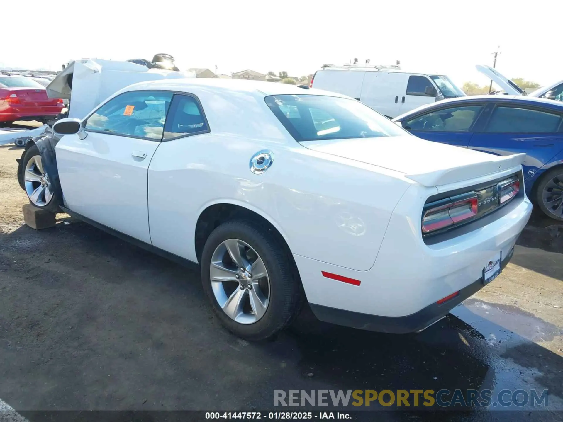 3 fotografías del automóvil dañado 2C3CDZAG5MH546901 DODGE CHALLENGER 2021
