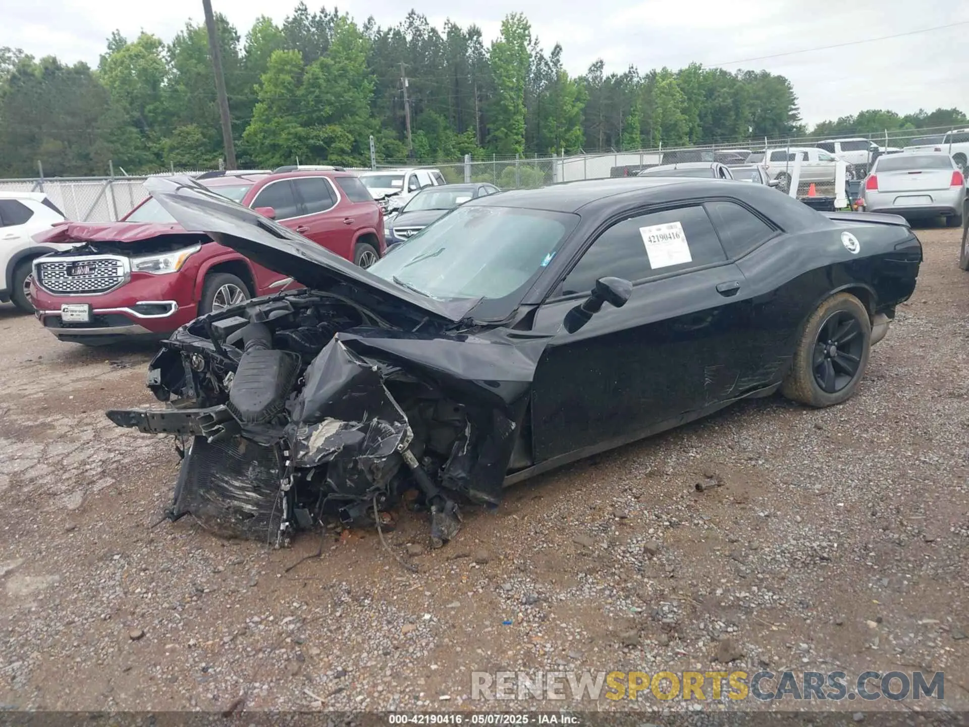 2 fotografías del automóvil dañado 2C3CDZAG5MH551709 DODGE CHALLENGER 2021