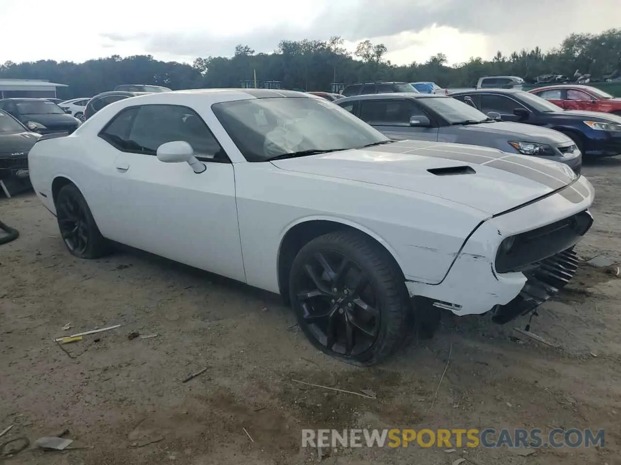 4 fotografías del automóvil dañado 2C3CDZAG5MH638039 DODGE CHALLENGER 2021