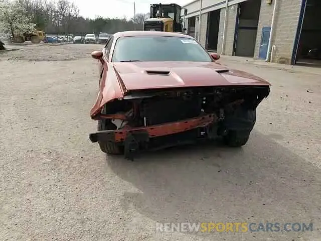 10 fotografías del automóvil dañado 2C3CDZAG6MH560581 DODGE CHALLENGER 2021