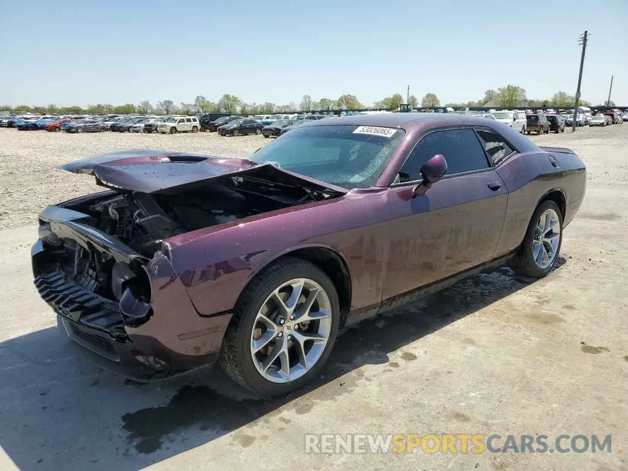 1 fotografías del automóvil dañado 2C3CDZAG8MH610588 DODGE CHALLENGER 2021