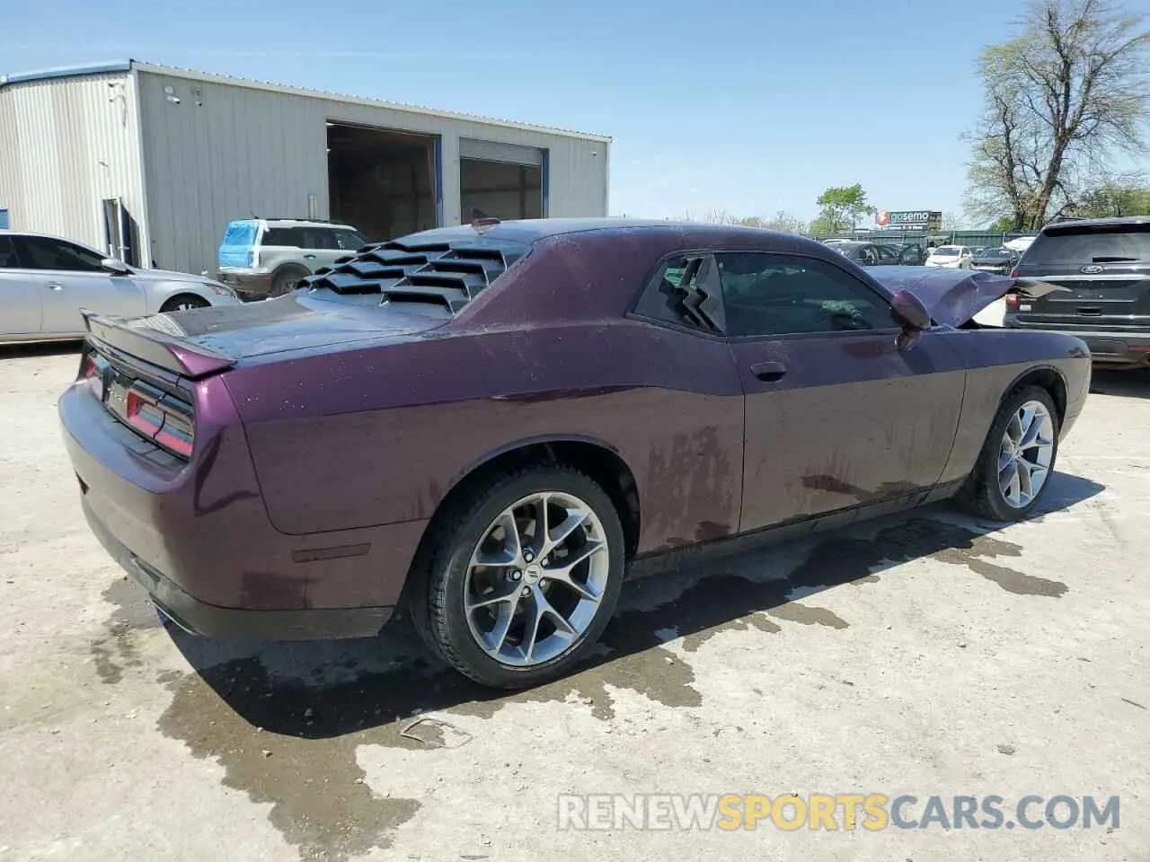 3 fotografías del automóvil dañado 2C3CDZAG8MH610588 DODGE CHALLENGER 2021