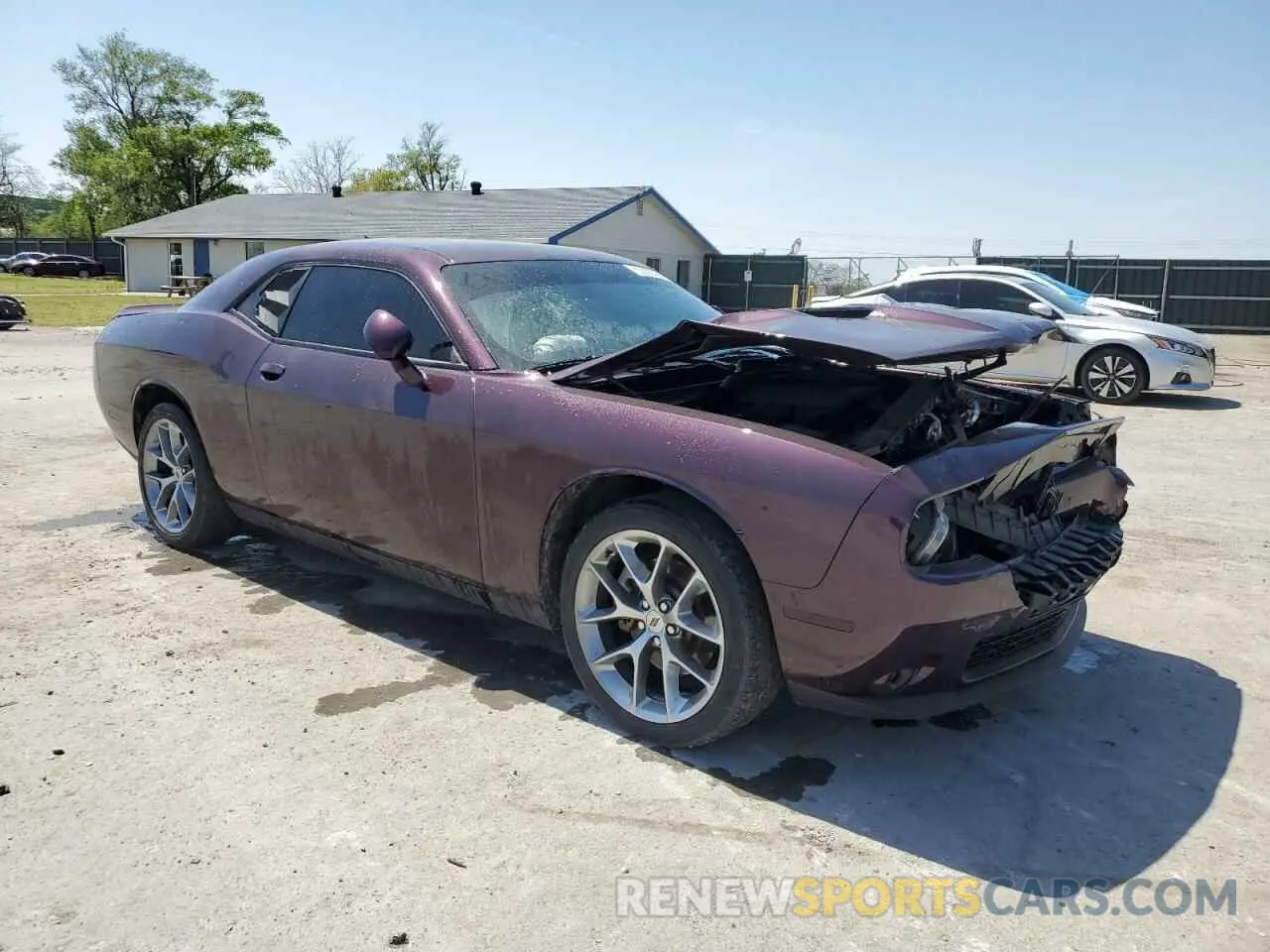 4 fotografías del automóvil dañado 2C3CDZAG8MH610588 DODGE CHALLENGER 2021