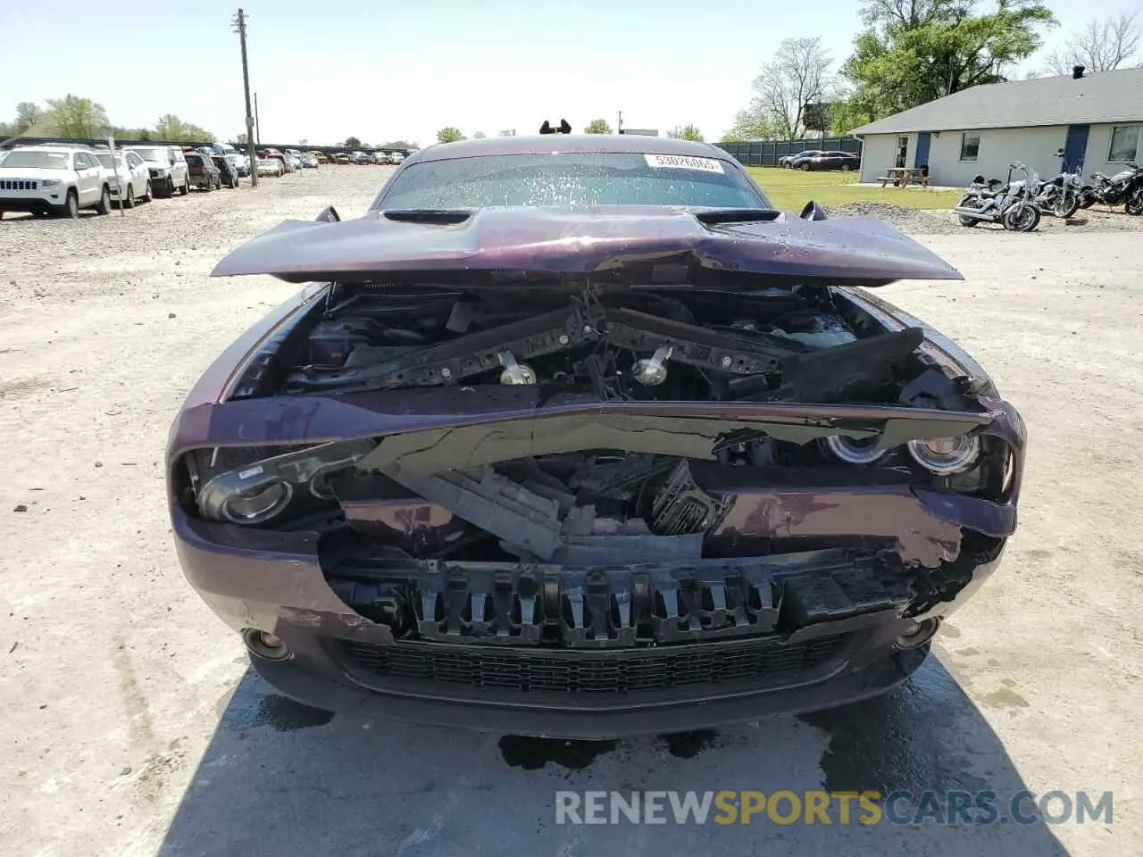 5 fotografías del automóvil dañado 2C3CDZAG8MH610588 DODGE CHALLENGER 2021
